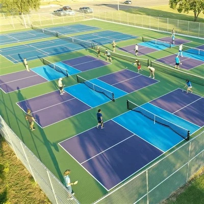 Ogrodzenie boiska do gry w Pickleball
